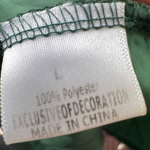 NWOT 3T Girls Emerald Green & Gold Tulle Skirt - Picture 4 of 4